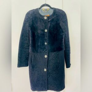 TORY BURCH SHEARLING COAT